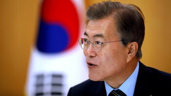 Moon Jae-in, presidente de Corea