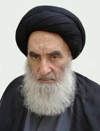 El Ayatolá Ali Al Sistani,