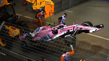 (AFP) Salida accidentada en Marina