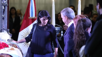 La hija mayor del ex