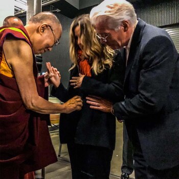 Alejandra Silva y Richard Gere