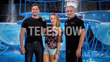 Joan, Melody y José Cwaik,