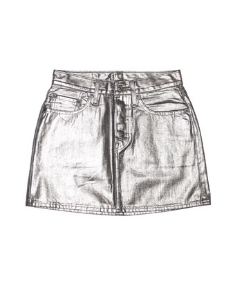 Falda de cuero (Levi´s).