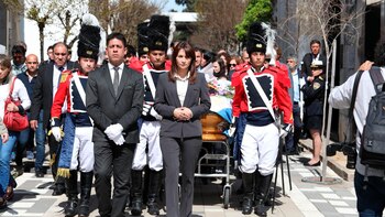 Los restos del ex gobernador