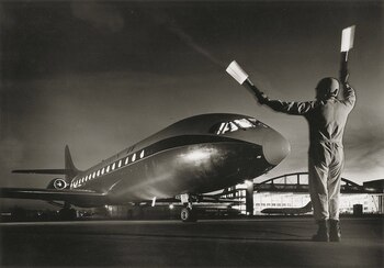 “Caravelle, atterrissage de nuit”, 1964