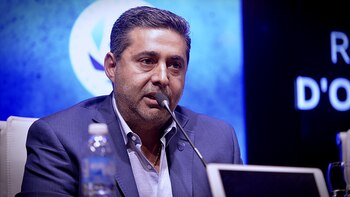 El presidente de Boca, Daniel