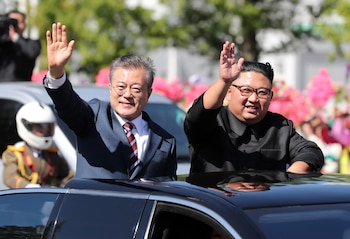 Moon Jae-in visitó Pyongyang en