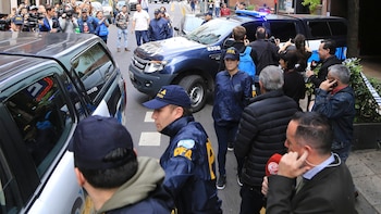El operativo realizado en Recoleta