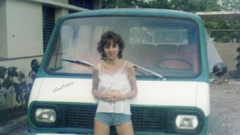 Nora Patrich en Cuba, año 1980 (Gentileza Editorial Marea)