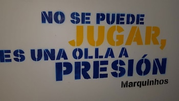 “No se puede jugar, es