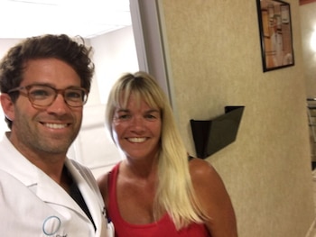 Grant Robicheaux junto con una