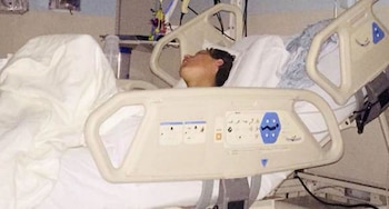 Ryan, mientras se recuperaba en