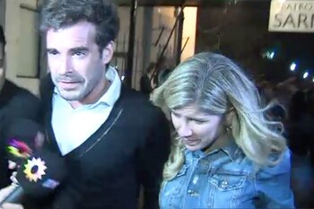 Nicolás Cabré y Laurita Fernández