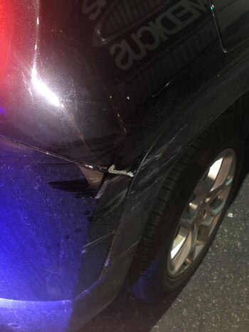 Así quedó el auto de