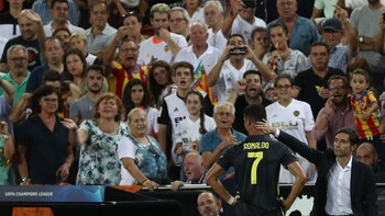 Cristiano se retiró entre lágrimas