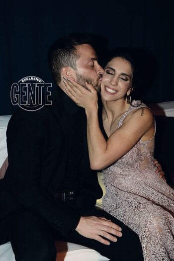 Cinthia Fernández y Martín Baclini