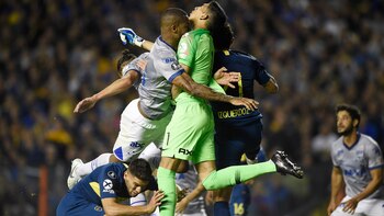 El momento del choque entre