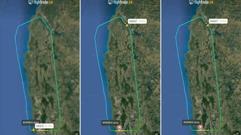 El avión debió regresar al