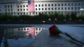 Una bandera de Estados Unidos