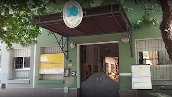 La fachada de la Escuela