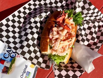 Uno de los platos servidos