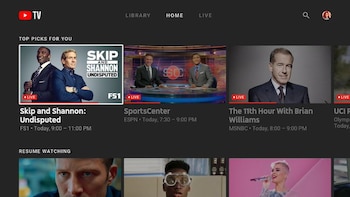 YouTube Tv con un costo