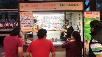 Tacos, burritos gigantes y hamburguesas