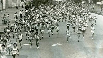 Las primeras maratones en el