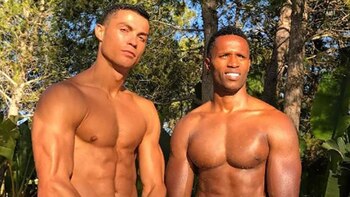 Cristiano Ronaldo y Semedo, quien