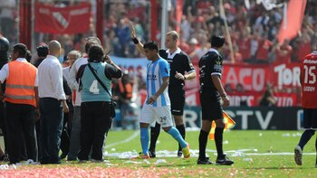 Teo Gutiérrez se marcha expulsado