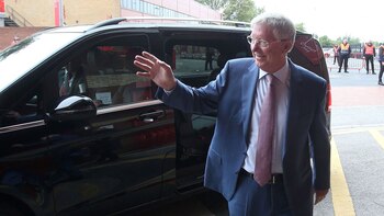 Sir Alex Ferguson regresó a