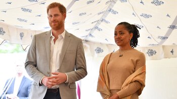 El priíncipe Harry y Doria