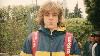 Del Potro de chico, cuando