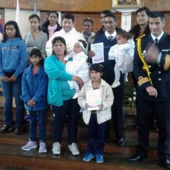 La familia Andrade, el día