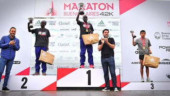 Los tres mejores fondistas en