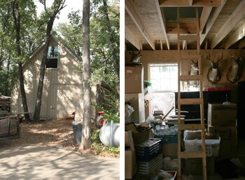 La cabaña donde Amber Wyatt