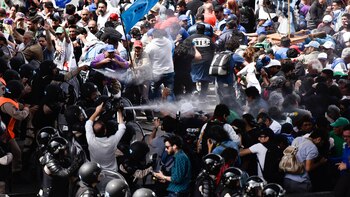 Incidentes en el Puente Pueyrredón