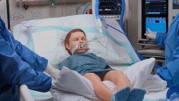 El robot puede ser intubado