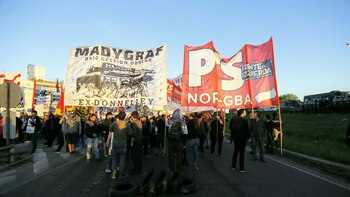Está cortado el Puente Pueyrredón