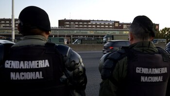 Gendarmería Nacional impide el corte