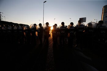 Operativo policial en Panamericana (Nicolás