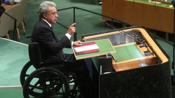 Moreno habló de la crisis