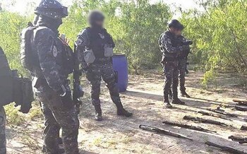 Militares y policías federales encontraron