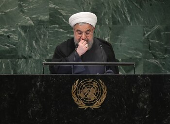 Hassan Rohani, ante la Asamblea General de la ONU