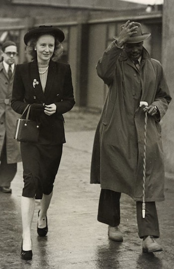 Ruth Williams y Seretse Khama