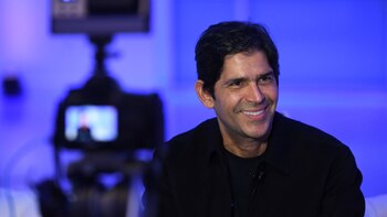 Marcos Santana de visita en