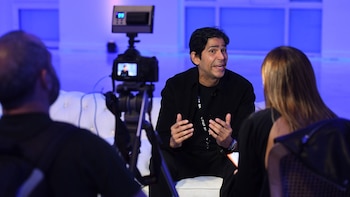 Santana se lo nota apasionado