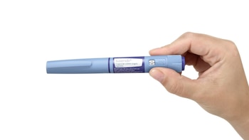 La liraglutida se administra en