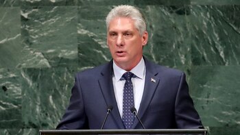 Miguel Díaz-Canel, presidente de Cuba