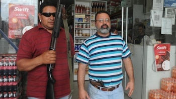 Rodolfo Monetti junto a su